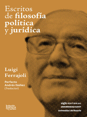 cover image of Escritos de filosofía política y jurídica
